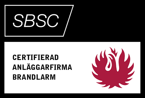 SBSC certifiering brandlarm